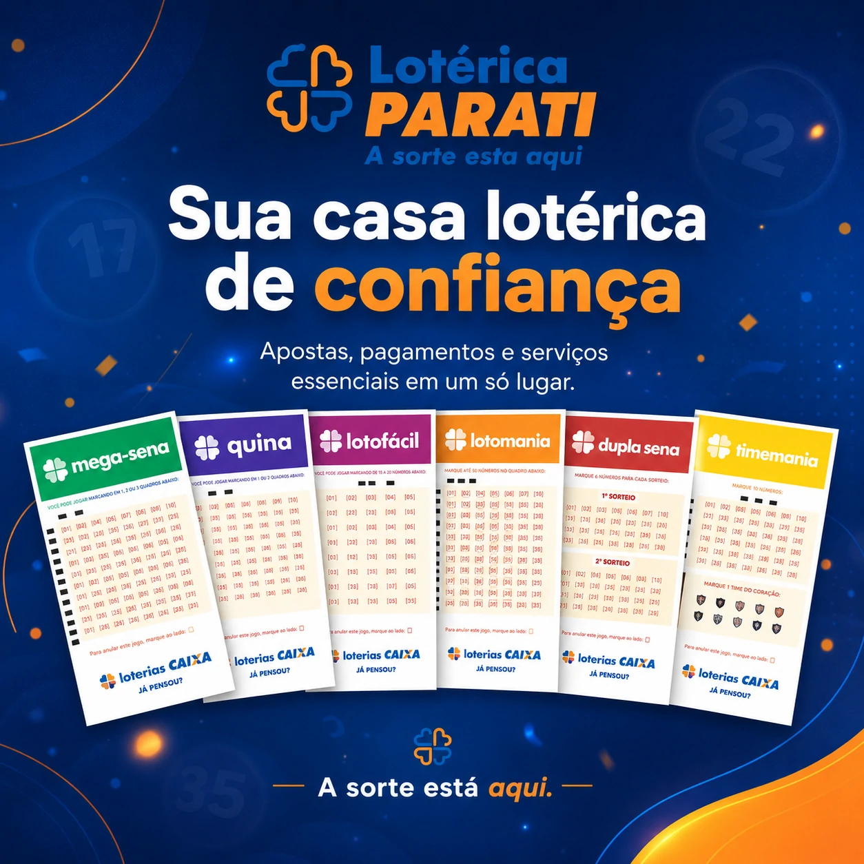 Destaque 1 da Lotérica Parati